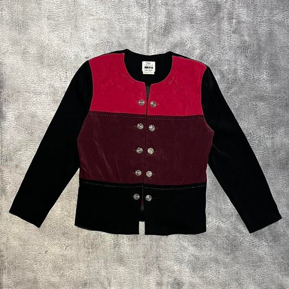 Leslie faye vintage button up jacket - Picture 1 of 7